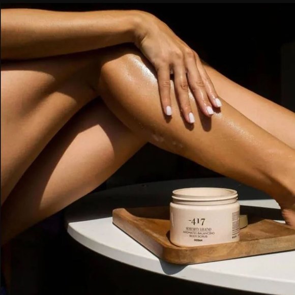 Serenity Legend - 2pc Aromatic Balancing Body Scrub, Dead Sea Mineral Scrub - Picture 8 of 11